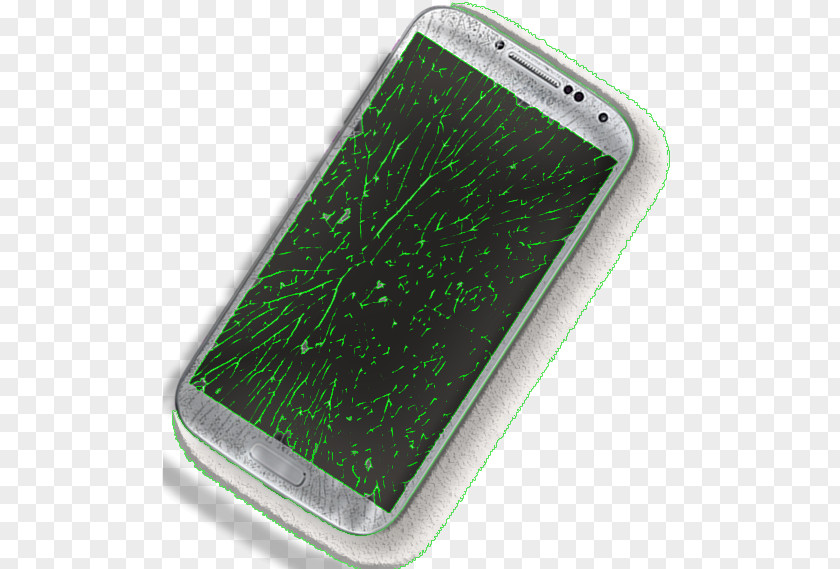 Broken Glass Telephone Mobile Phone Accessories Smartphone Portable Communications Device Samsung Galaxy PNG