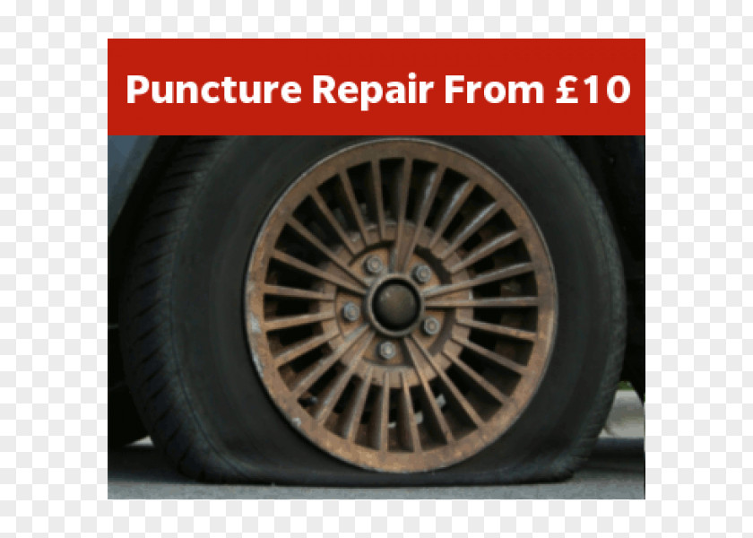Car Flat Tire Bicycle Tread PNG