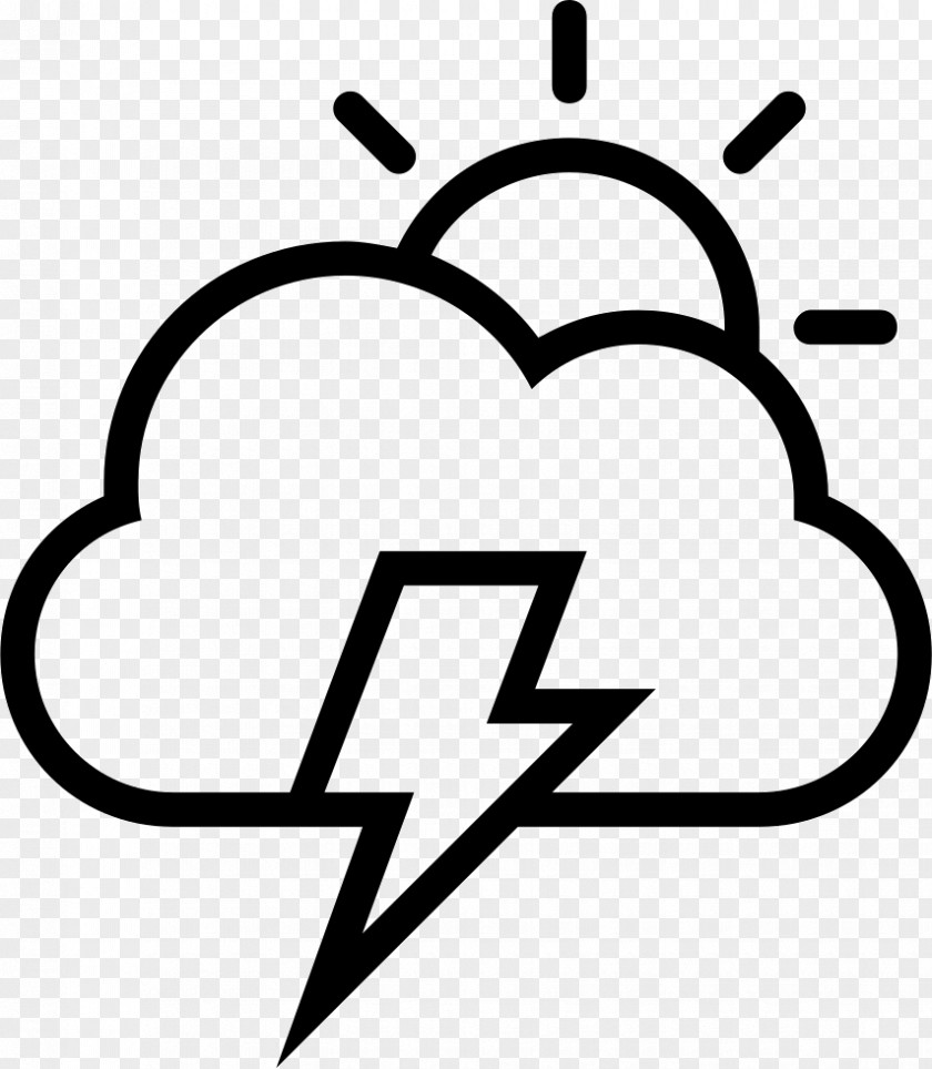 Cloud Lightning Vector Graphics PNG