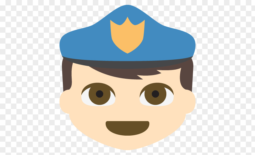 Emoji Police Officer Emoticon Clip Art PNG