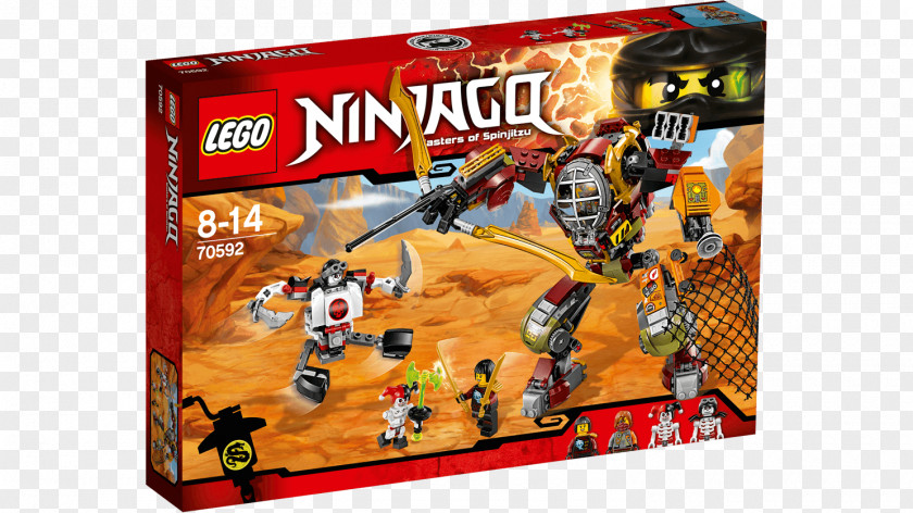 Lego Ninjago The LEGO Movie Video Game Toy 70592 NINJAGO Salvage M.E.C. Sensei Wu PNG