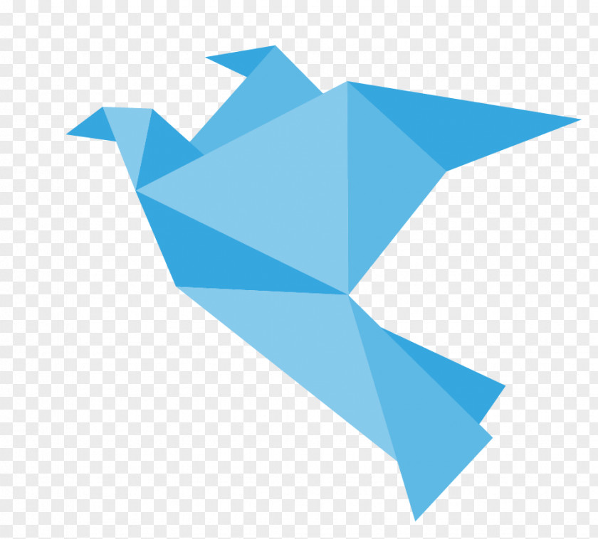 Origami Birds Vector Bird Paper Crane PNG