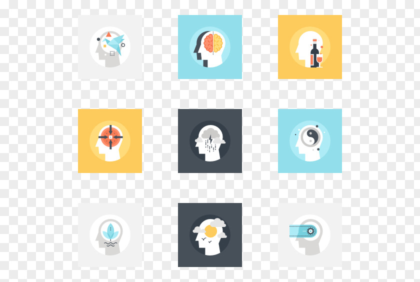 Psychology Icon Design PNG