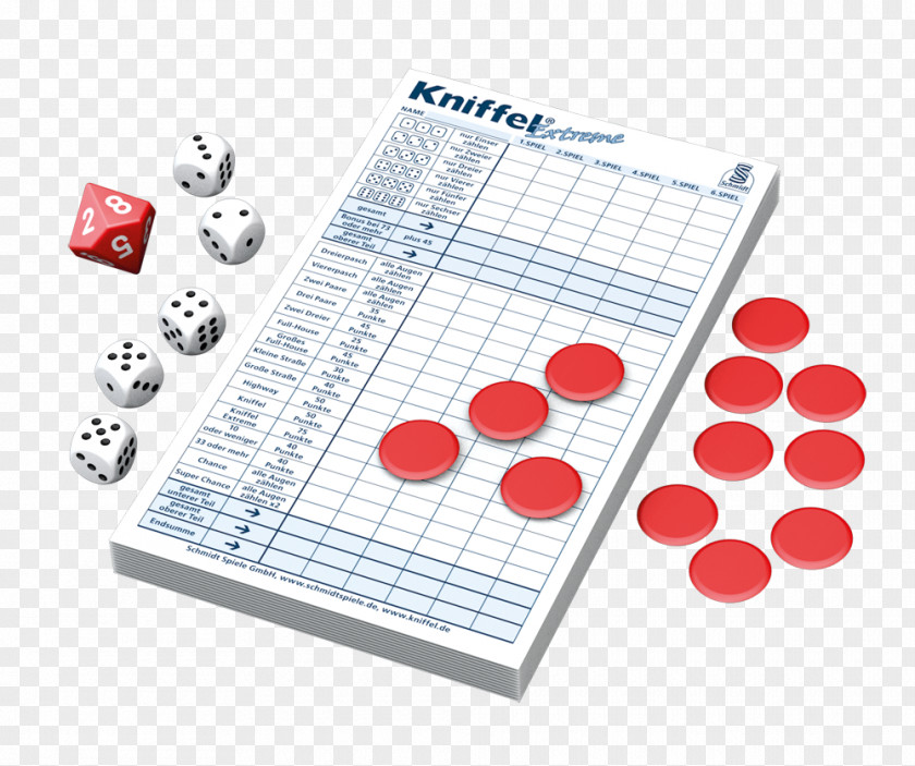 Yahtzee Board Game Schmidt Spiele Kniffel Extreme PNG