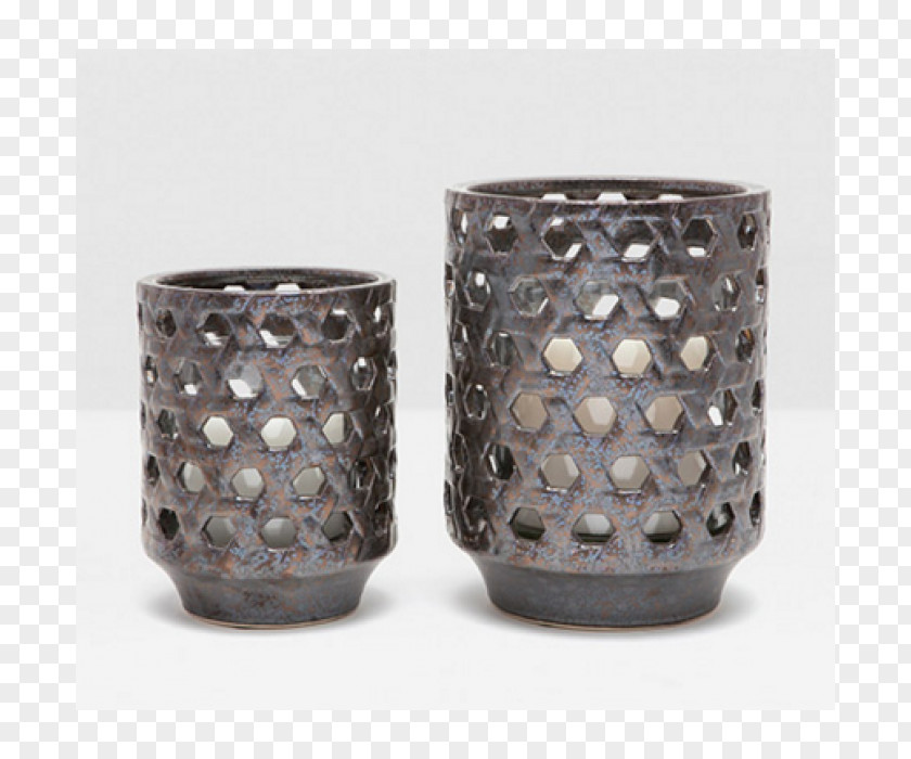 Design Deinze Ceramic Flowerpot Bronze PNG