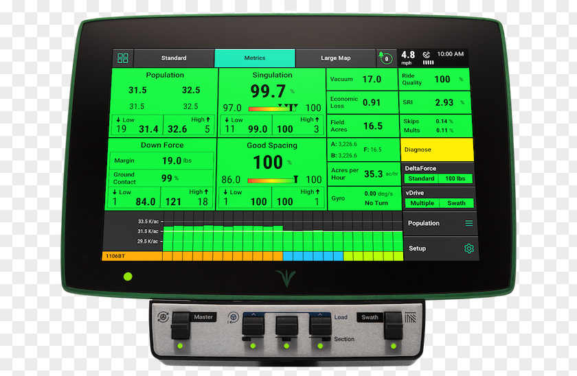 Field Display Device Planter Sowing Agriculture Farm PNG