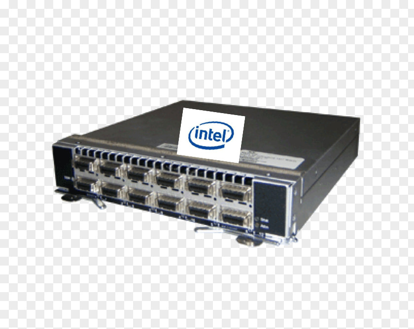 Intel Computer Network Switch Electronics Ethernet Hub PNG