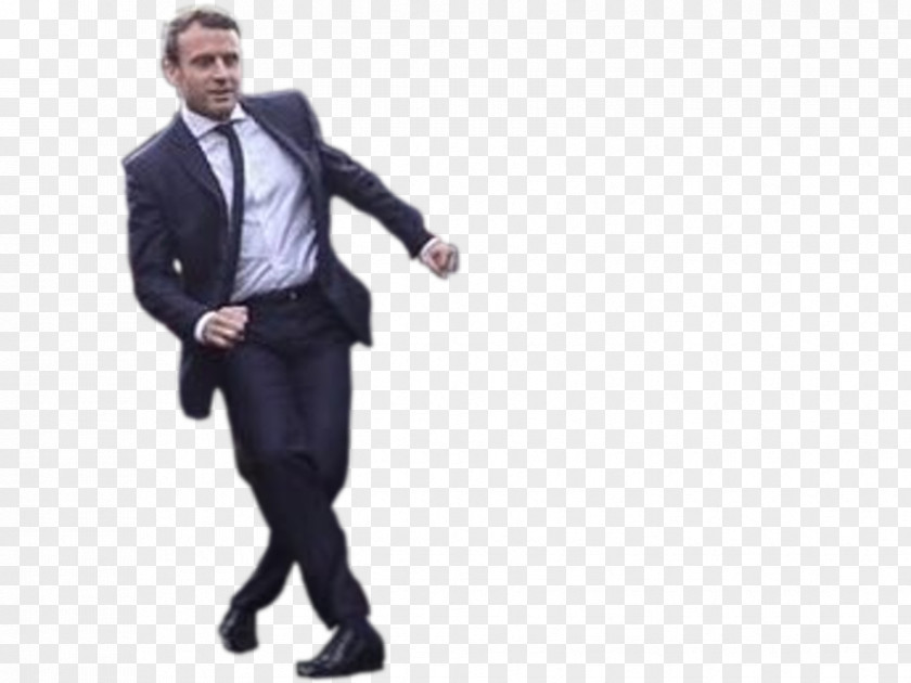 Macron Human Behavior Tuxedo M. Entrepreneurship PNG