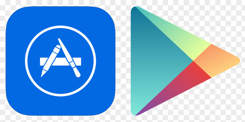 Design Logo App Store Brand PNG