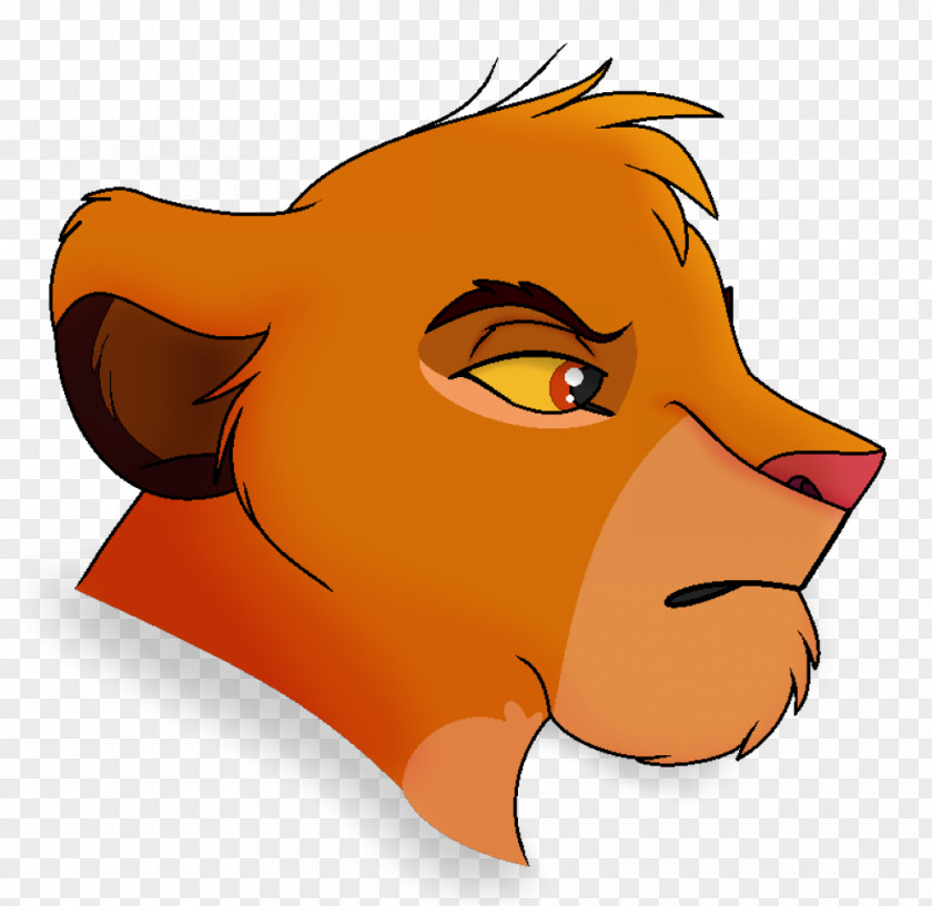 Lion King Dog Mammal Facial Expression Snout PNG