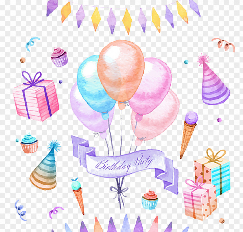 Party Decoration Birthday Vector Graphics Balloon Image PNG