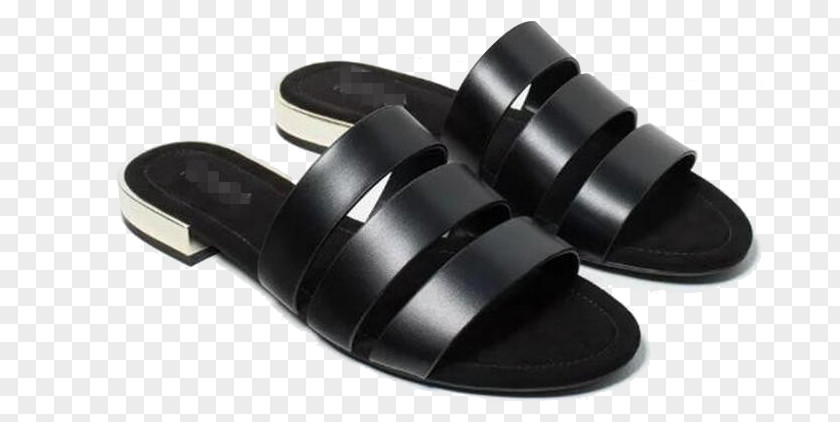 Slide Sandal Slipper Slip-on Shoe Footwear PNG