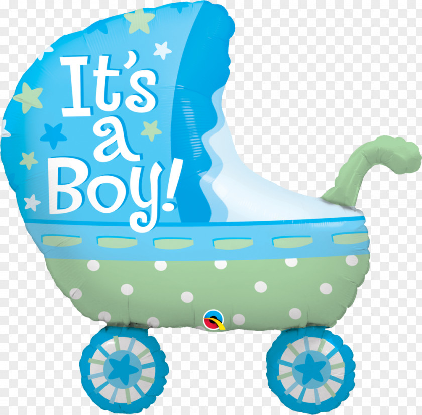 Baby Stroller Transport Infant Balloon Shower Diaper PNG