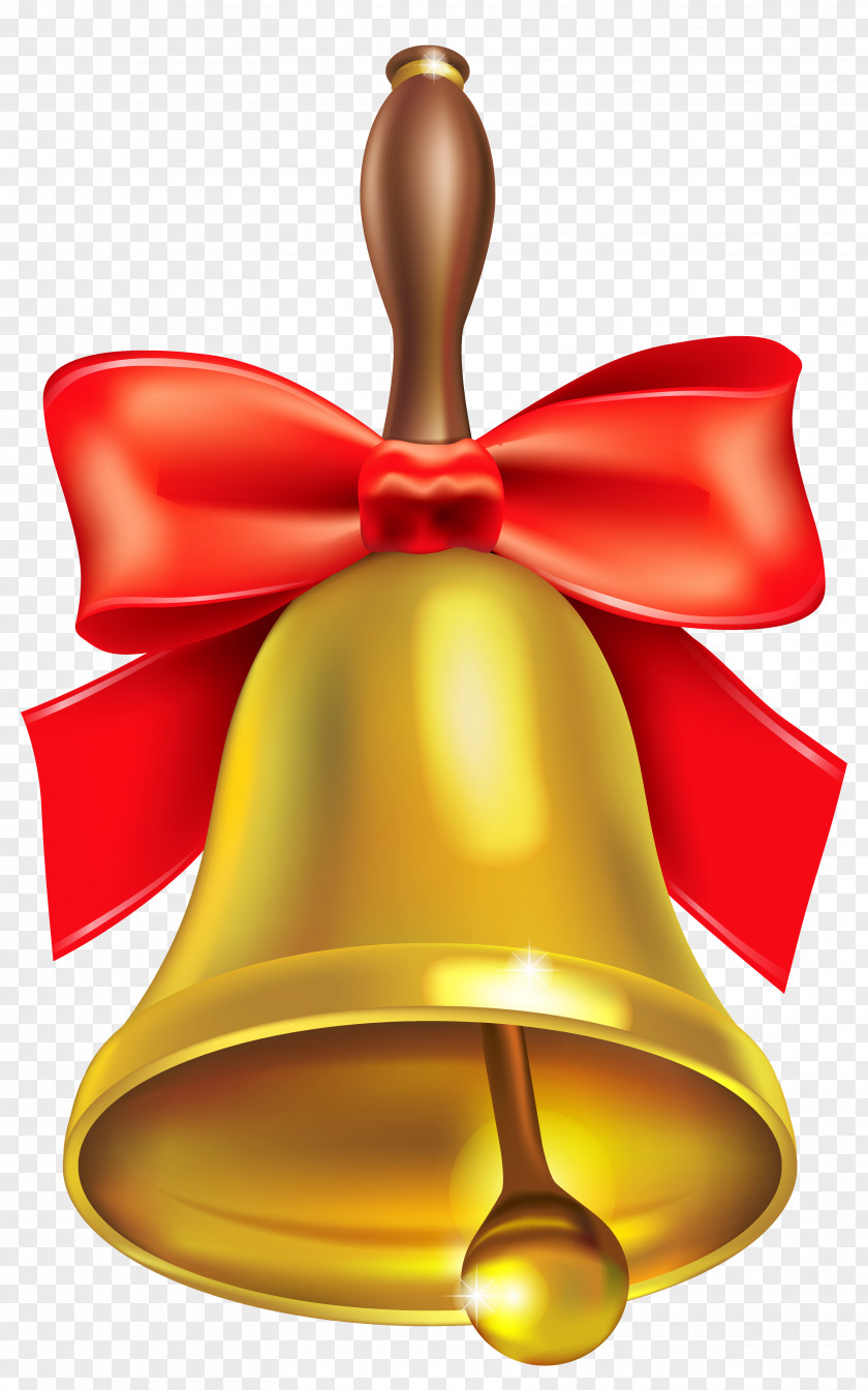 Gold School Bell Clipart Picture Clip Art PNG