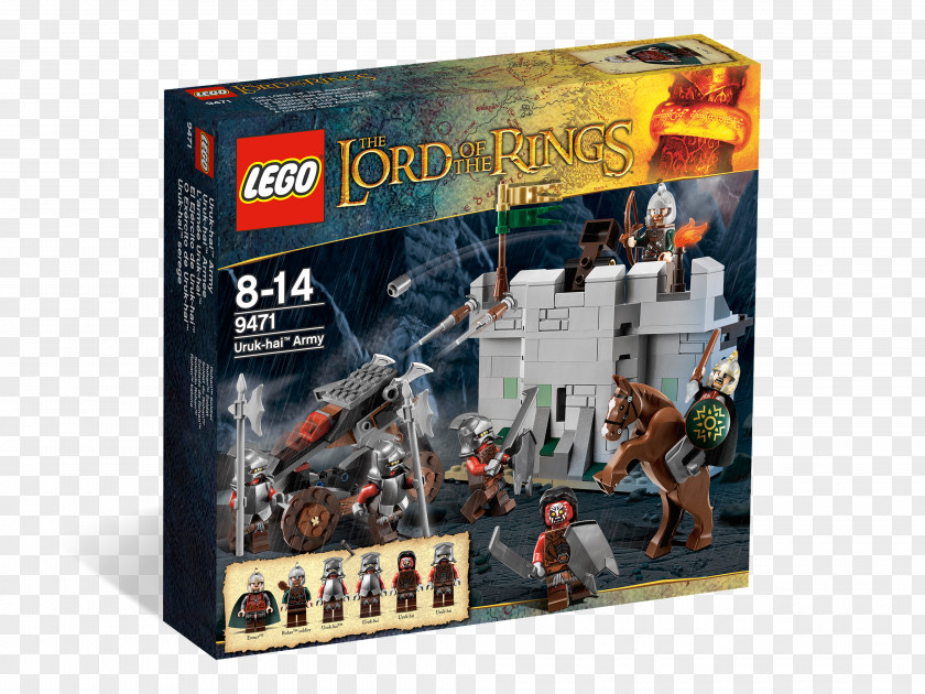 Toy Lego The Lord Of Rings LEGO 9471 Uruk-Hai Army Minifigure PNG