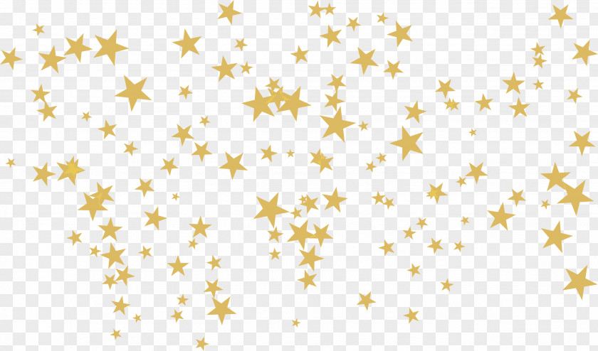 Vector Hand-painted Stars Star Euclidean PNG