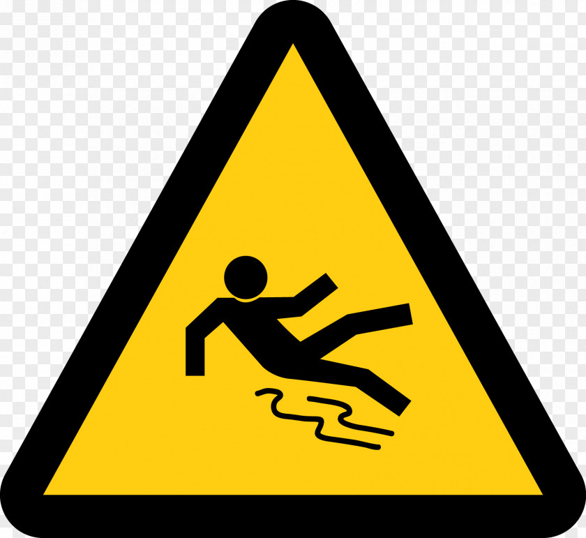 Wet Cartoon Png Caution Premises Liability Personal Injury Workers' Compensation Falling Accident PNG