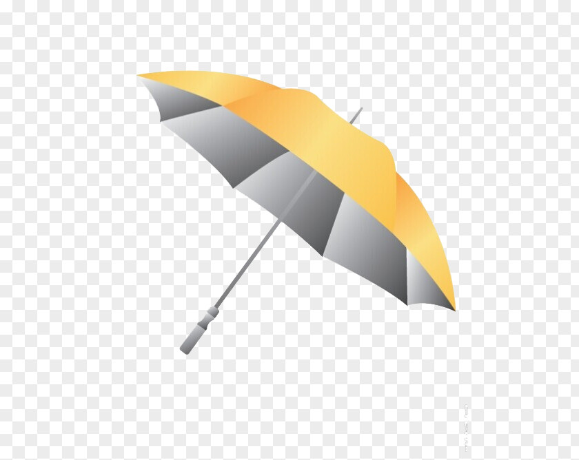 A Yellow Umbrella PNG