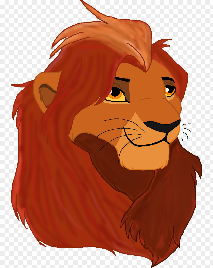 Lion Whiskers Snout Mouth PNG