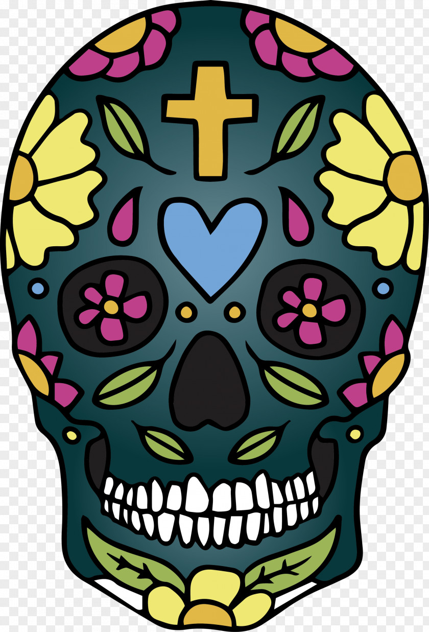 Skull Mexico Cinco De Mayo PNG