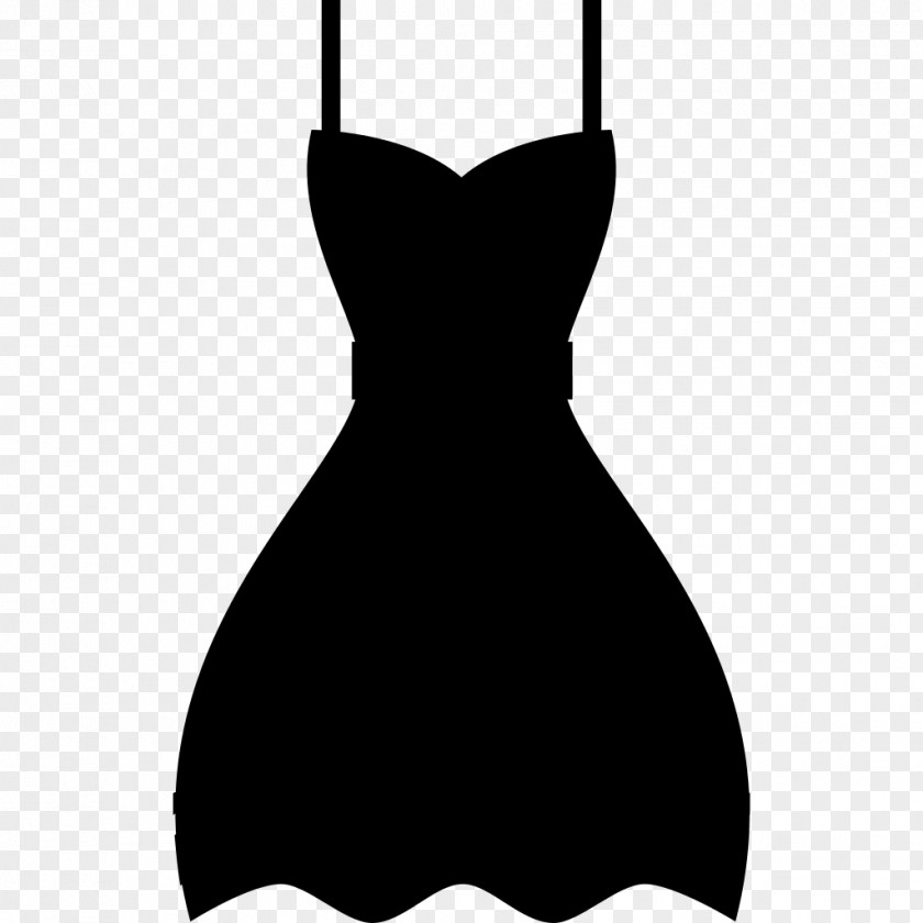 M Dress Neck Font Silhouette Black & White PNG