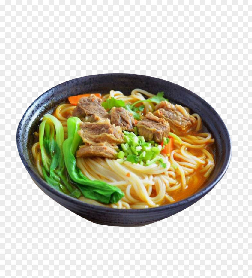 Meat And Vegetarian Nutrition Balanced Flour Noodles Delicious Fresh Food Beef Noodle Soup Pot Roast Lo Mein Braising PNG