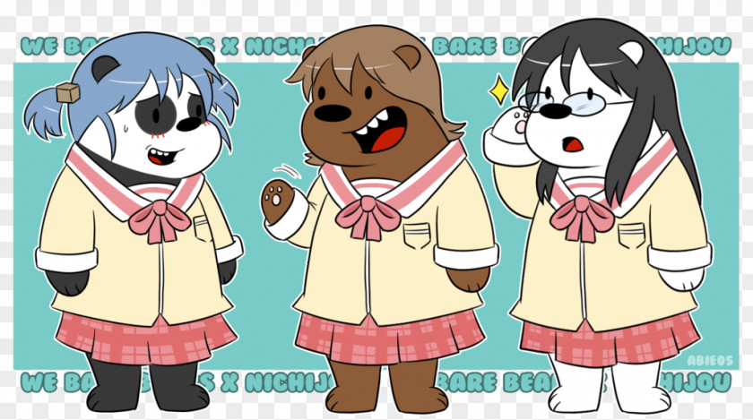 Nichijou Giant Panda YouTube Drawing DeviantArt PNG