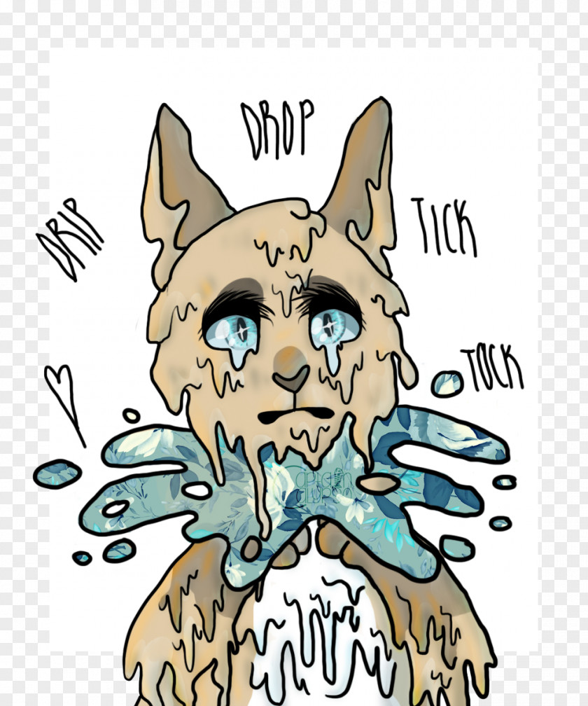 Oil Drip Cat Dog Illustration Clip Art Mammal PNG