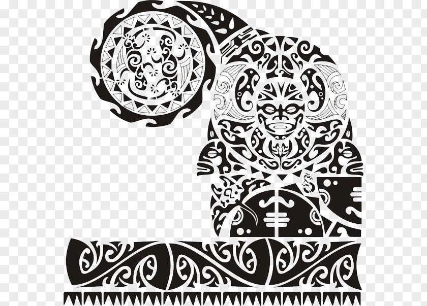 Polynesia Sleeve Tattoo Mu0101ori People Tu0101 Moko PNG tattoo people moko, Chest clipart PNG