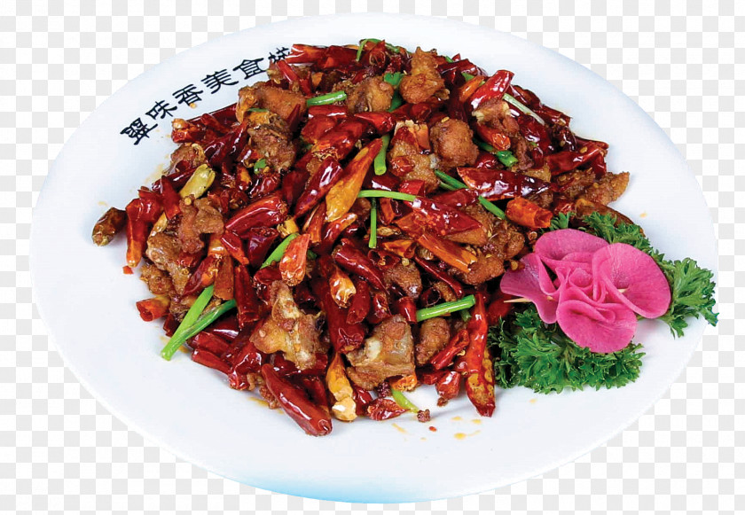 Chongqing Spicy Chicken Twice Cooked Pork Laziji Kung Pao PNG