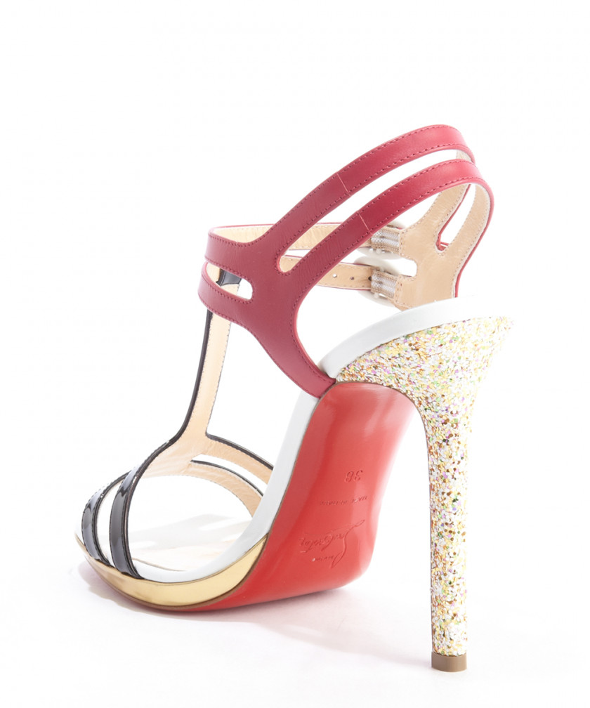 Louboutin High-heeled Footwear Shoe Sandal PNG