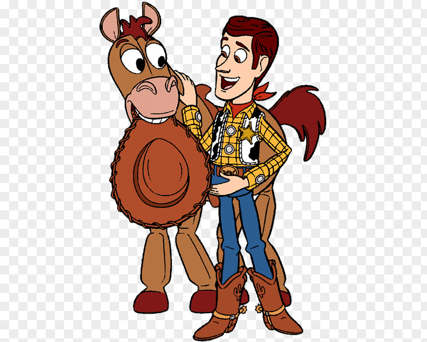 Toy Story Sheriff Woody Buzz Lightyear Bullseye Andy PNG