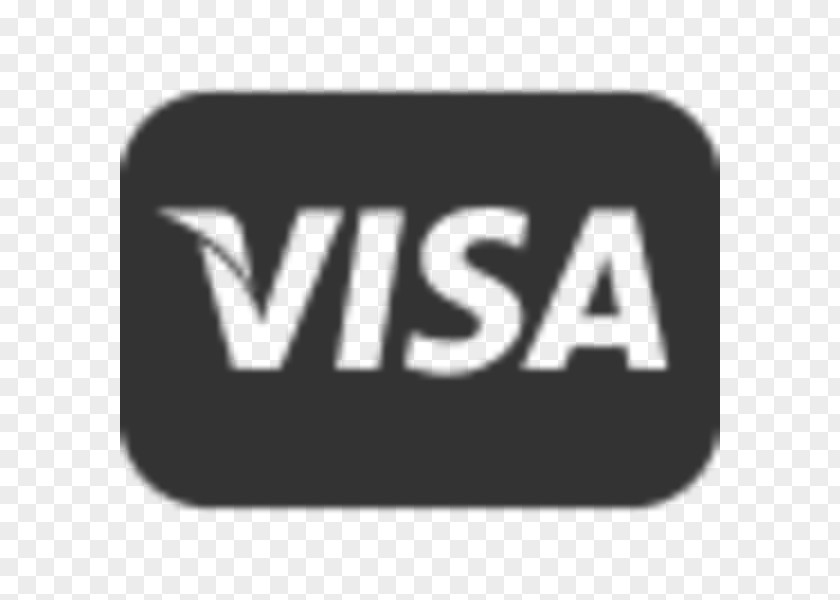 Visa Logo Vector Graphics Black PNG