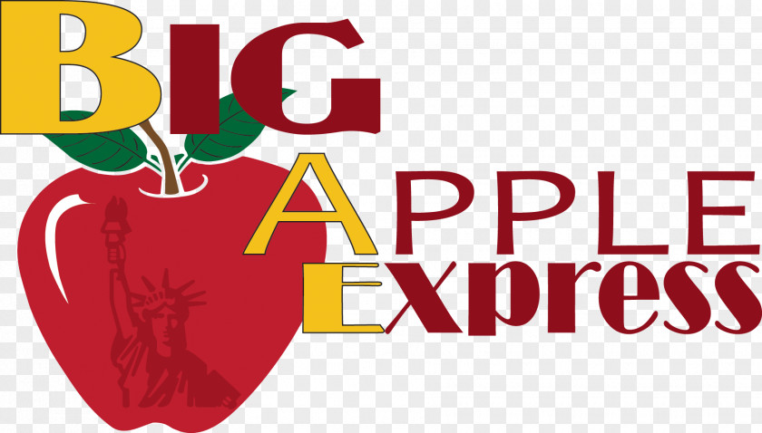 Big Apple New York City Logo Image PNG