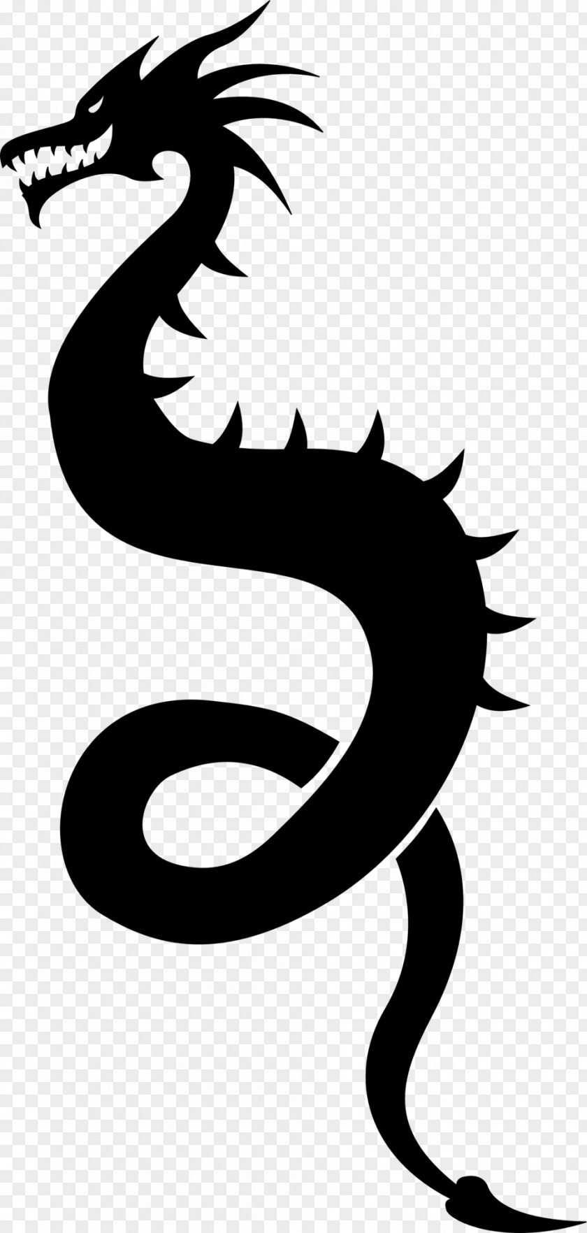 China Chinese Dragon Silhouette PNG