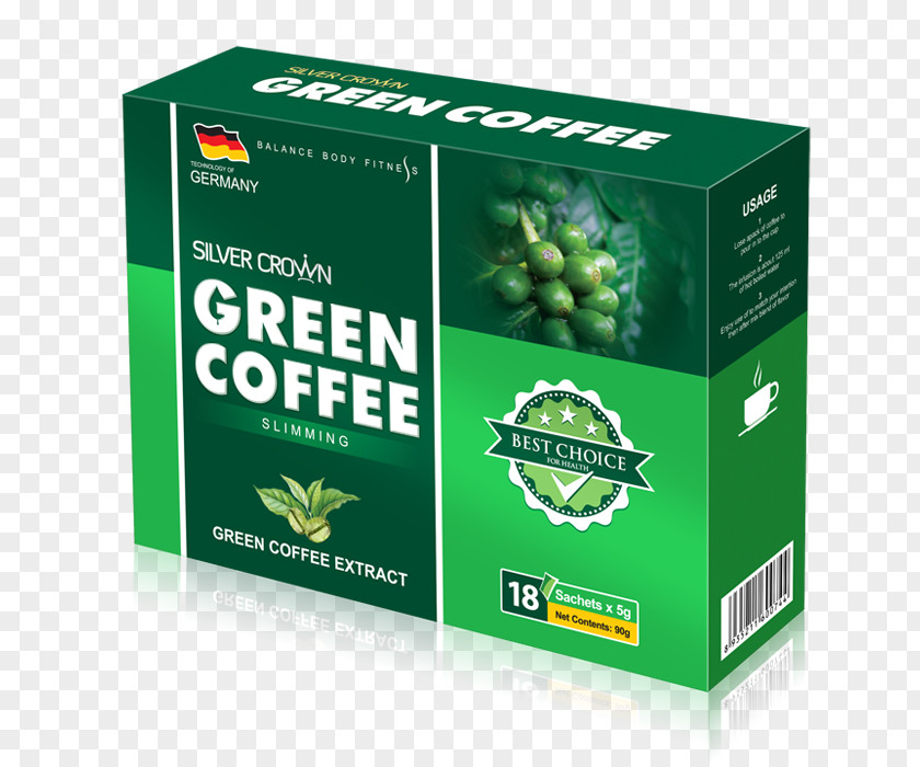Coffee Green Extract Tea Instant PNG