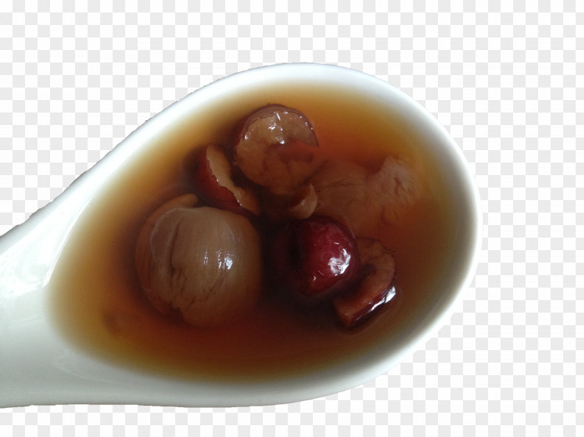 Red Dates Longan Soup Water Dish Recipe Cuisine PNG