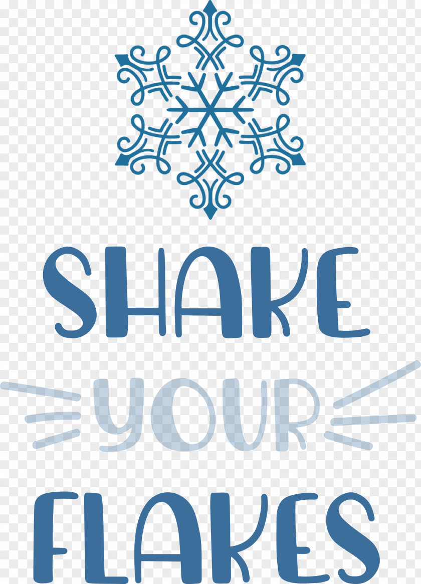 Snow Shake Your Flakes Winter PNG