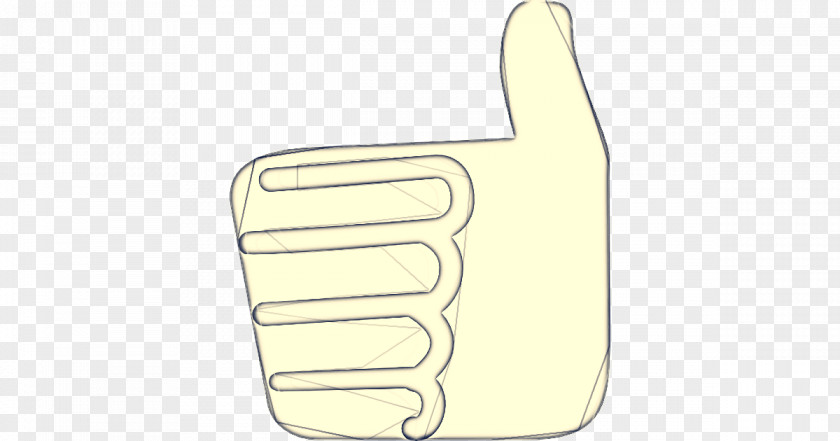 Beige Gesture Yellow Background PNG