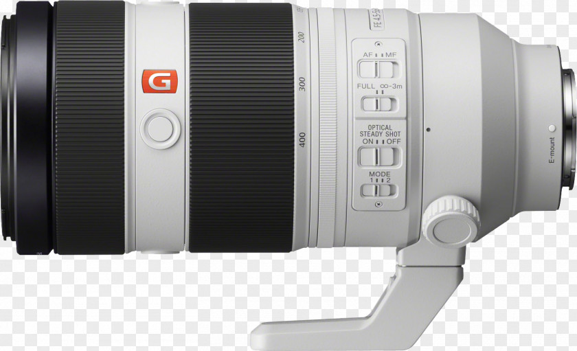 Camera Lens Sony α9 FE 100-400mm F4.5-5.6 GM OSS Telephoto F/4.5-5.6 E-mount PNG