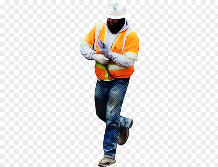 Costume Personal Protective Equipment Orange PNG