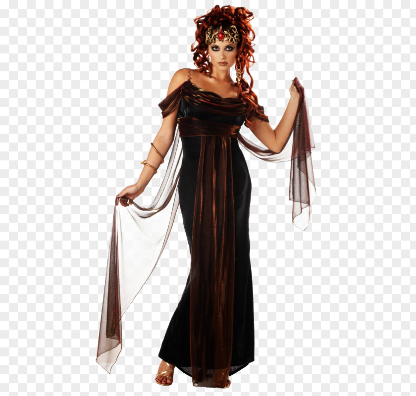 Dress Medusa Costume Party Clothing PNG