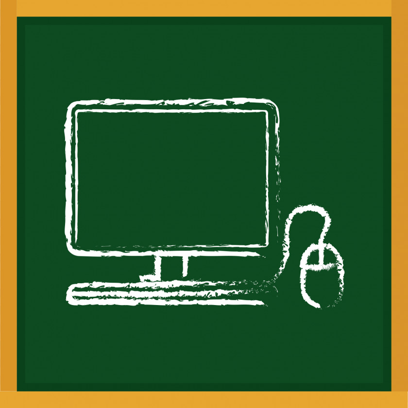 Laptop Vector Blackboard Learn Drawing Icon PNG