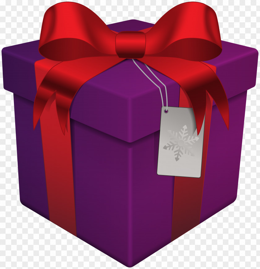 Present Box Christmas Gift Clip Art PNG