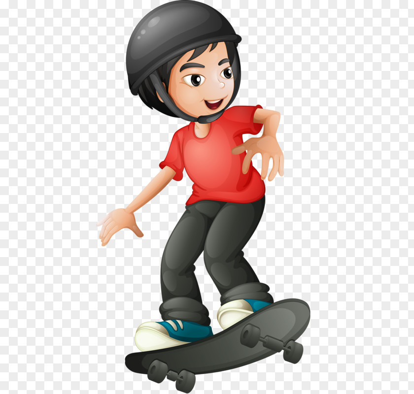 Skateboard Boy Sport Child Illustration PNG
