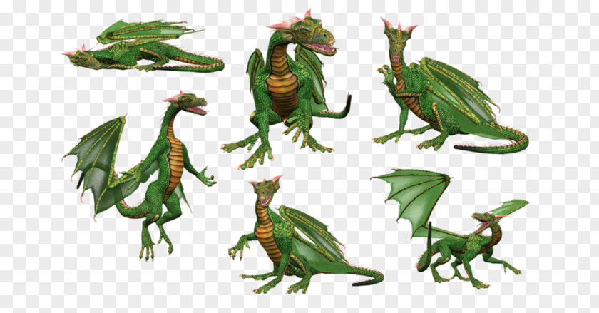 Dragon Reptile Pentacle PNG