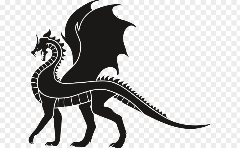 Dragon White Clip Art In The Hold Image PNG