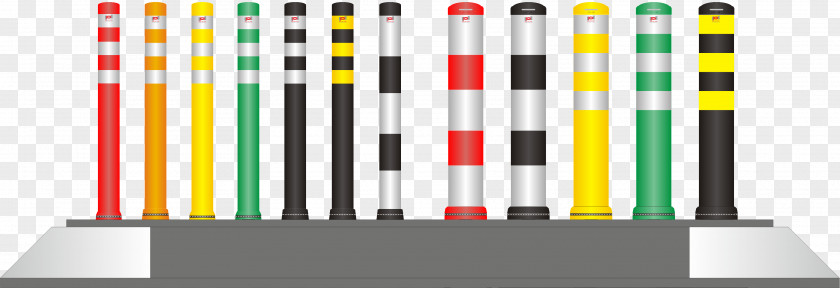 Human Traffic Cone Sign 3M Post PNG