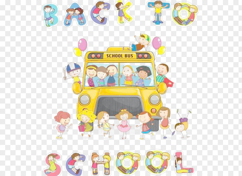 I Love School Life Child Clip Art PNG