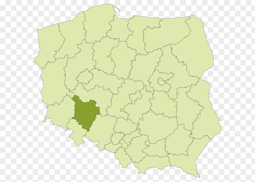 Map Ecoregion Poland PNG